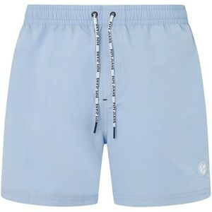 Pepe Jeans Heren Rubber Sh Zwemshort, Blauw (Sky Blue), S, Blauw (Sky Blue), S