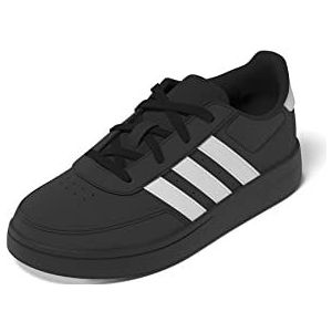 adidas Breaknet Lifestyle Court Lace Sneakers uniseks-kind, core black/ftwr white/ftwr white, 33 EU