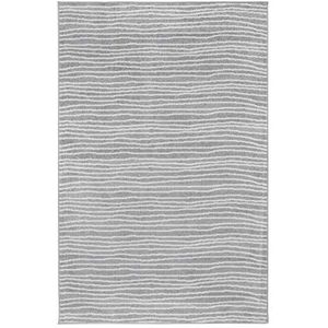 Andiamo Geweven vloerkleed Bolonia patroon modern Öko-Tex 100 tapijt, polypropyleen, strepen grijs, 120x170 cm