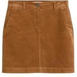 Marc O'Polo - A-lijn Rok - Lichtbruin - Katoen - Kort