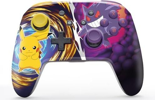PowerA - Enhanced Wireless Controller - Pikachu vs. Gengar - Zwart