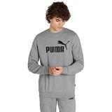 Trui Puma Men Essentials Big Logo Crew Gray