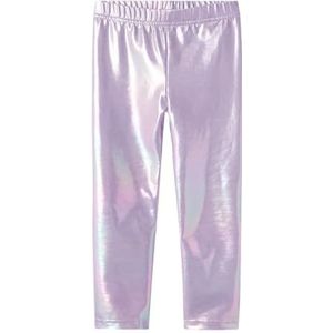 NAME IT Nmfrebekkas leggings voor meisjes, zilver, 86