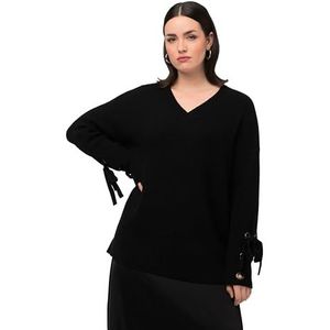 Ulla Popken - Dummy - Trui - Zwart - Dames