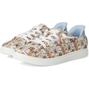 Skechers Women's Bobs D'vine-Preppy Pup Hands Free Slip-ins Sneaker, Multi, 7