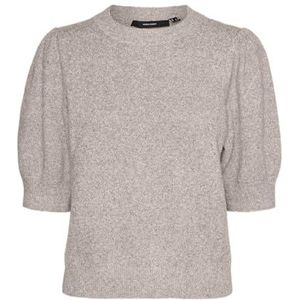 VMDOFFY GA NOOS 2/4 O-Neck Pullover, zilvergrijs/detail: gemêleerd, L