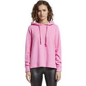 TOM TAILOR Denim Sweatshirt met capuchon voor dames, 21347 - Wild Orchid Pink, S