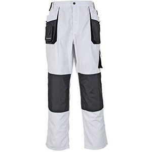 Terratrend Job 3230-60-162 Maat 60 Herenbroek - Wit/Grijs