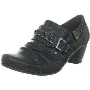 Jana Damesmode Loafer, Zwarte Antic 002, 36 EU