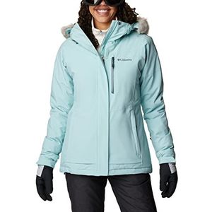 Columbia AVA Alpine geïsoleerde ski-jas, Aqua Haze, S voor dames, Aqua Haze, S