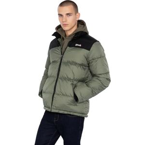 Schott NYC Utah Uniseks donsjack, SAGE KAKI, L