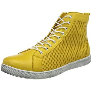 Andrea Conti Dames 0027940 Sneakers, geel, 37 EU