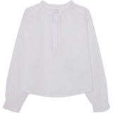 Pepe Jeansvoor meisjes. PG301682 Blouse Tara wit (10años= 140cm), Casual, Katoen, Lange mouwen, kinderkleding