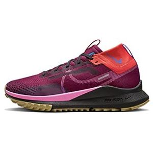 Nike W React Pegasus Trail 4 GTX, damessneakers, Rosewood Pink Spell Dk Smoke Grey, 35.5 EU