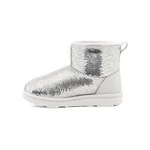 UGG Klassieke Mini Spiegel Ballaars voor dames, Zilver, 36 EU