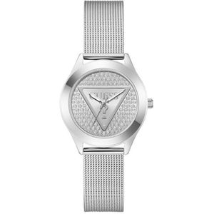Guess - GW0835L1 - Analoge Horloge - Zilver - Roestvrij Staal