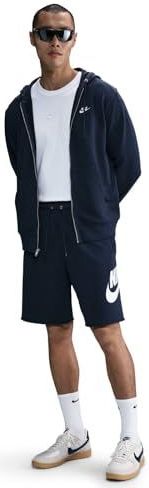 Nike Club Alumni herenshorts van sweatstof - Blauw