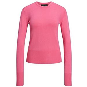 JACK & JONES Dames Jjxx Jxlara Ls Soft Crew Neck Knit Noos Pullover, Carmine Rose, S