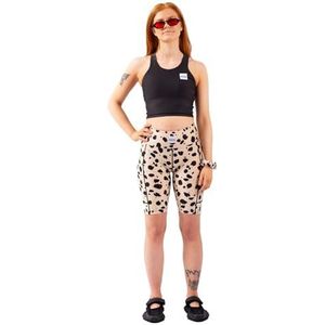 EIVY Dames Venture Biker Shorts, Cheetah., L