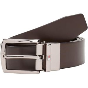 Tommy Hilfiger - Denton 3.5 Rev. Riem - Zwart - 100% Leer - Omkeerbaar