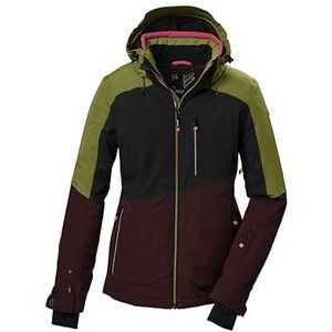 killtec dames Ski-jack/functioneel jack met afritsbare capuchon KSW 37 WMN SKI JCKT, kiwi, 38, 41971-000