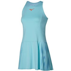 Mizuno Jurk met print voor dames, Tanager Turkoois, XL