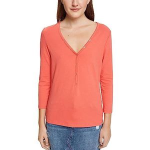 edc by ESPRIT T-shirt voor dames, 645/koraal, XS