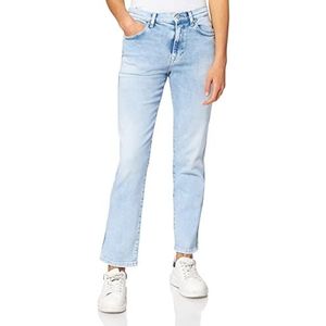 Pepe Jeans Rechte jeans voor dames, blauw (Archive Bright Denim 000), 26W x 28L
