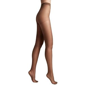 Conte elegant damespanty van mat zijde - verstevigde dunne panty damespanty extreem elastisch - NUANCE 15 beige maat 8 Bruin Maat 4