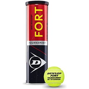 Dunlop Tennisball Fort Tournament - voor zand, harde veld en gazon (1x4 blikje)
