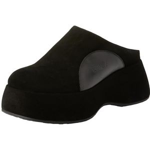 Fly London Dames BAWI077FLY schoenen, zwart/zwart, 3 UK, Zwart, 36 EU