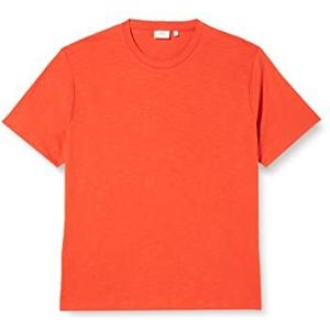 s.Oliver Big Size Heren korte mouwen Regular Fit T-shirt, oranje (light orange), XXL