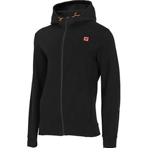 4F heren sweatshirt Fedja sweatjack, deep zwart, L