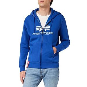 Alpha Industries Basic Zip Hoody voor heren Nasa Blue M