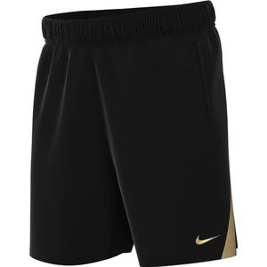 Nike Unisex Kinder Shorts K Nk Df Strk24 Short K, Black/Black/Jersey Goud/Metallic Gold, FN8419-011, M