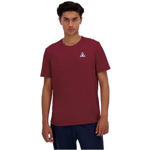 Le Coq Sportif T-shirt voor heren, Rood, S