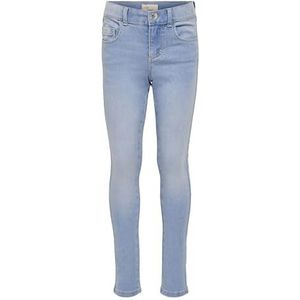 Kids ONLY meisjes jeans, blauw (light blue denim), 140 cm