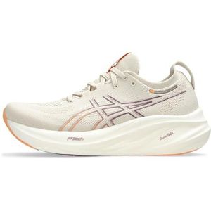 Asics Gel-Nimbus 26, damessneakers, 45 EU, havermout faded orange, 45 EU