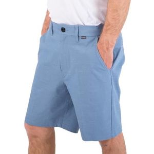 Hurley Heren Dri Cole Stretchband 19' bermuda shorts, medium blauw, 28 EU