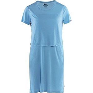 FJALLRAVEN High Coast T-shirt Dress W Jurk, dames, River Blue, S