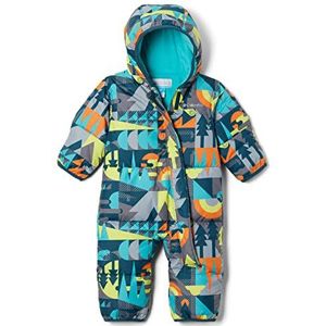 Columbia Snuggly Bunny Bunting sneeuwpak uniseks-kind, Night Wave Riverside, 3-6 maanden