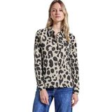 Street One Damesblouse met patroon, Coastal Beige, 36