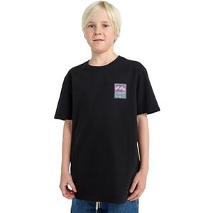 Billabong - Stamp - T-shirt - Zwart - Korte Mouwen - Jongens 14 Years