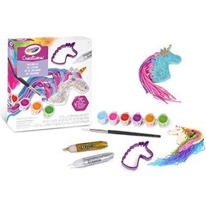 Crayola, Creations Eenhoorn Klei set, Creëer maximaal 4 regenboog unicorn figuren. Ideaal voor kinderen van 6 jaar en ouder.