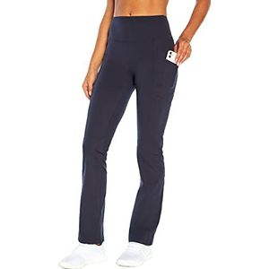 Marika Women's Eclipse Tummy Control Bootleg Pant, Midnight Blue, Medium
