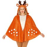 REINDEER"" (hooded poncho) - (One Size Fits Most Adult)