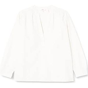 s.Oliver Dames 120.10.202.10.100.2109721 Blouse, Off-White Embroide, 36