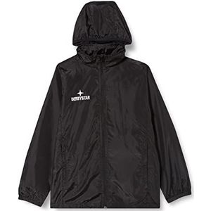 Derbystar Unisex Hyper II jas voor kinderen, zwart, 128 cm