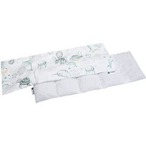 Kersenpit Kussen 60x20cm 800g 100% Katoen Medi Partners 5 kamers Graankussen Grote Eco Natuur Warmtekussen Koudetherapie Afneembare Hoes