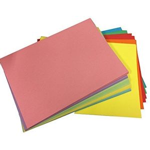 House of Card & Paper Karton, A5, 220 g/m² Assorted Bright/Pastel Colours (verpakking van 25 vellen)